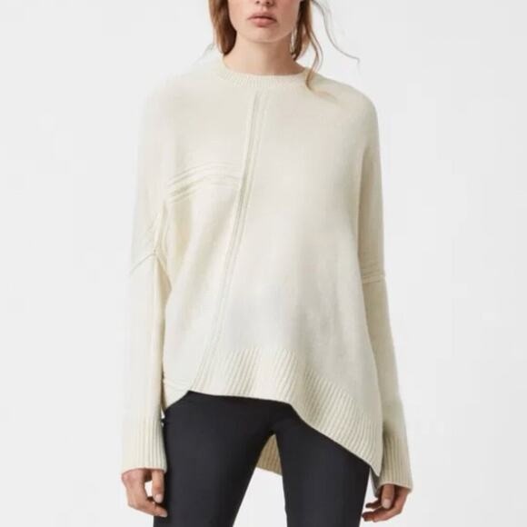 All Saints Sweaters - Allsaints Lock Cashmere Jumper Sweater